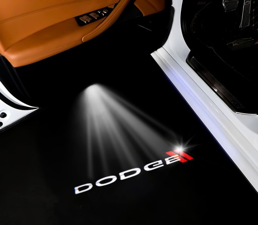 2 шт. УНИВЕРСАЛЬНЫЙ СВЕТОДИОДНЫЙ ПРОЕКТОР ЛОГОТИПА 12 В ДЛЯ DODGE DURANGO, NITRO, RAM, NEON, CALIBER
