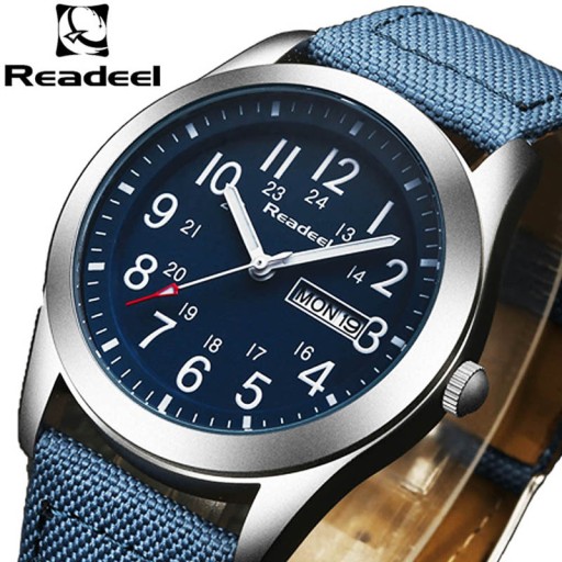 Readeel Fashion Мужские спортивные часы, часы с датой и