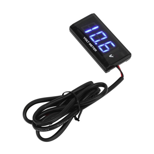 ВОЛЬТМЕТР KOSO LCD SLIM QUAD МОТОЦИКЛ 12 В постоянного тока