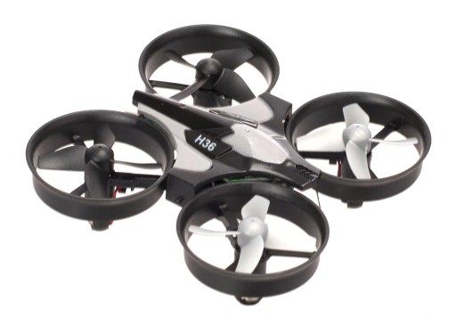Мини-RC дрон JJRC H36, 2,4 ГГц, 4 канала, 6 осей, черный