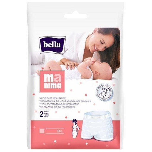 Трусики BELLA MAMMA ПОСЛЕРОДОВЫЕ СЕТЧАТЫЕ M/L
