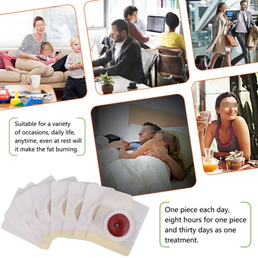 30X PLASTRY ODCHUDZAJĄCE SLIM PATCH NATURALNE