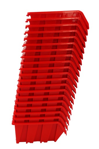 Kuwety na narzędzia warsztatowe do garażu MEGA ZESTAW 195x120x90 mm 20 szt