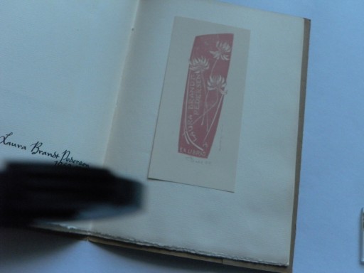 ЭКСЛИБРИСЫ ЗБИГНЕВА ДОЛАТОВСКОГО НЕЧТО ИЗ ФЛОРЫ 1964 ИЗД. ИЗ 20 ЭТ. № 18.
