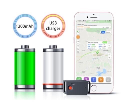 МИНИ-GPS-ЛОКАЛАЙЗЕР-ТРЕКЕР SINOTRACK ST904 ОШИБКА SOS, 15 ДНЕЙ, 1200 мАч, ПРИЛОЖЕНИЕ
