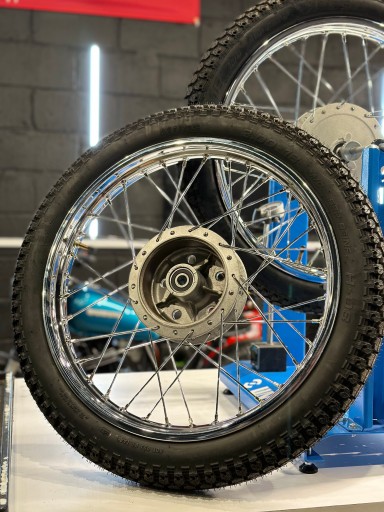 Диски передние и задние WSK 125 ХРОМ, НЕРЖАВЕЮЩИЙ, оригинал