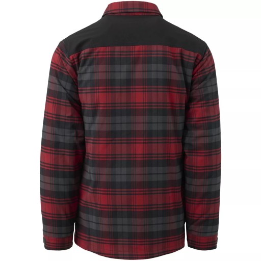 Мужская рубашка в клетку утепленная куртка WINTER WARDEN HELIKON Blue XXL