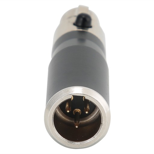 2шт мини-XLR 3-контактный штекер на мини-XLR 4-контактный женский корпус из цинкового сплава аудио ada
