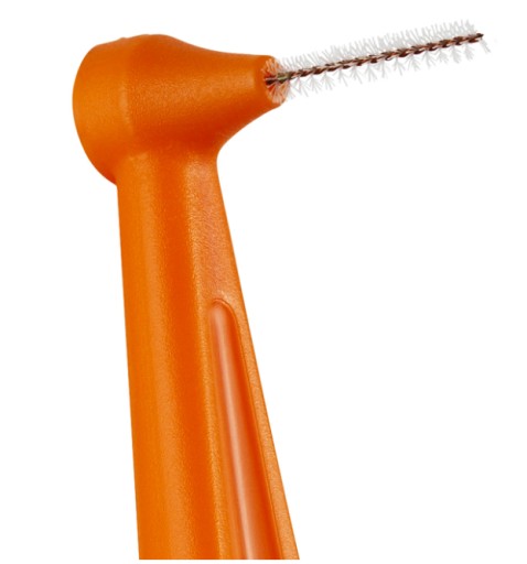Szczoteczki Międzyzębowe Tepe Angle 0,45mm 25szt. Pomarańczowe ISO 1 Osłona