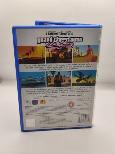 Игра GTA VICE CITY STORIES Sony PlayStation 2 (PS2)