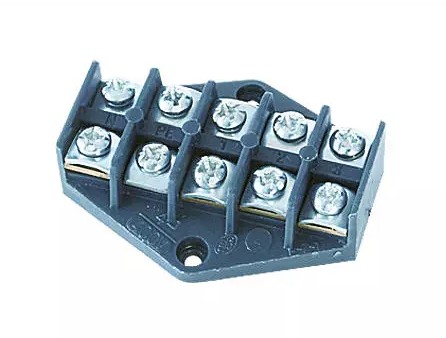 Płytka odgałęźna 5 x 4mm czarna ZPT5-4.0 83004007