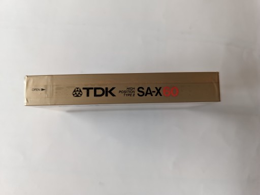 TDK SA-X 60 1985 года, Япония. НОВЫЙ 1 шт.
