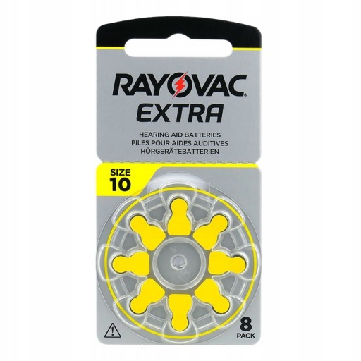 80 батарей для слуховых аппаратов Rayovac 10 EXTRA Advanced
