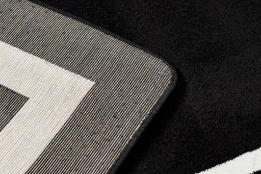 HAMPTON Ковер 160x220 BORDER гламурная рамка черный