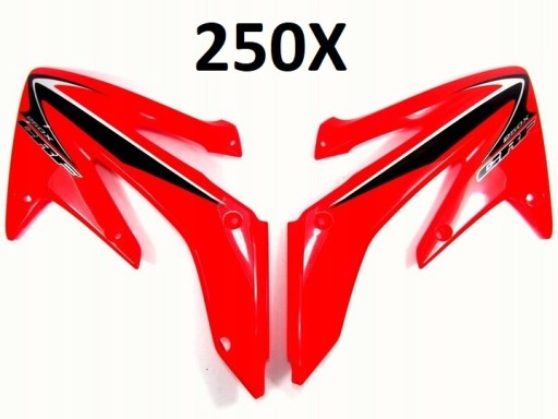 Заводские крышки бака и радиатора ОРИГИНАЛ Honda CRF 250 X 2004-2017 гг.