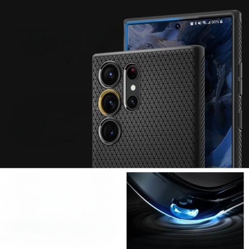 Чехол для Galaxy S23 Ultra, Spigen Liquid Air, Чехол