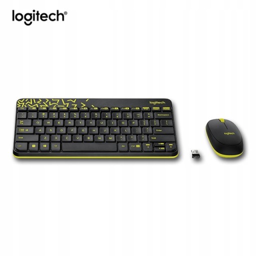 Беспроводная клавиатура и мышь Logitech MK240 Nano