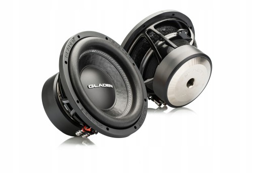 GLADEN SQX 10 — Сабвуфер 25 см, 12 дюймов — среднеквадратическая мощность 350 Вт
