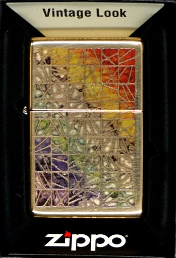 Подарочный набор зажигалки ZIPPO BRASS VINTAGE FUSION*№3
