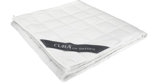 Kołdra obciążeniowa CURA Szwedzka 150 cm x 210 cm 11 kg Biały