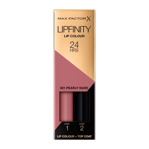 MAX FACTOR LIPFINITY POMADKA 001 PEARLY NUDE