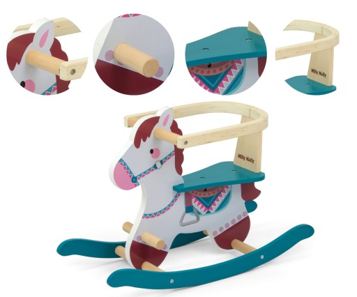 Milly Mally Horse Lucky 12 - Синий/Красный
