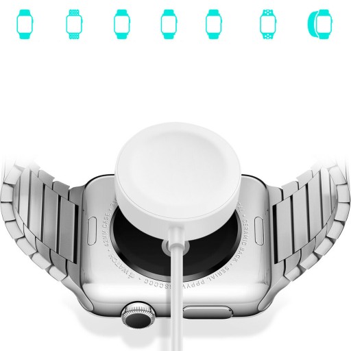 ŁADOWARKA INDUKCYJNA DO IPHONE APPLE WATCH KABEL