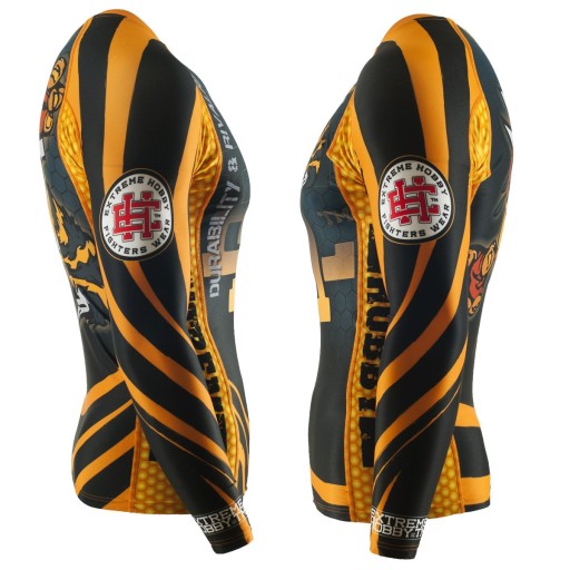 РАШГАРД ММА РУКАВ Экстремальное хобби ANGRY WASP XXL