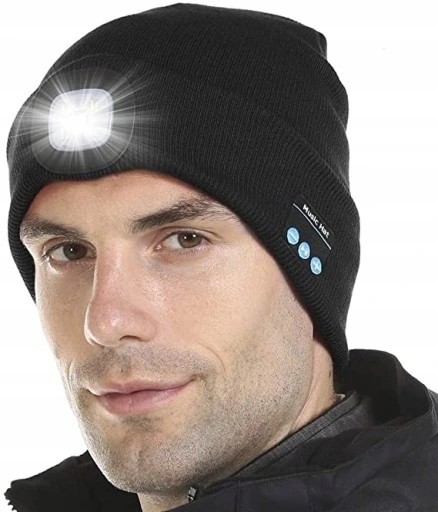 НАУШНИКИ BLUETOOTH 5.0 ШАПКА МУЗЫКА ЗИМНЯЯ ШАПКА
