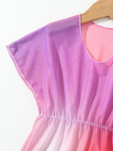 E5D04 ТУНИКА OMBRE SHEIN 100 MESH