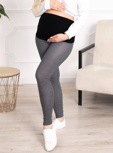 LEGGINSY CIĄŻOWE DŁUGIE KRYJĄCE SPODNIE 6XL
