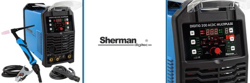 Многоимпульсный сварочный аппарат TIG AC/DC Sherman TIG 200