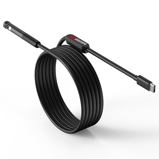 ЭНДОСКОПНАЯ КАМЕРА ДЛЯ ОСМОТРА ДВОЙНАЯ 2MPx 3M IP67 ANDROID IOS ДЛЯ ТЕЛЕФОНА USB-C