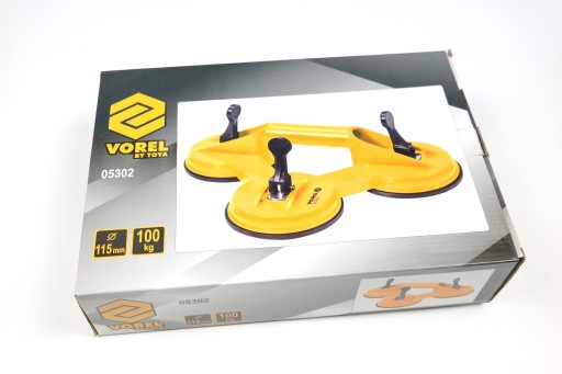 Uchwyt do szyb PRZYSSAWKA VOREL udźwig 100kg 05302