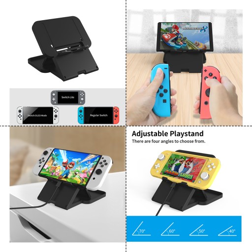 10w1 Futerał Uchwyt Podstawka Nintendo Switch OLED