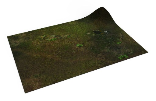 Warhammer: Warcry - Коврик болотный 76x56 см