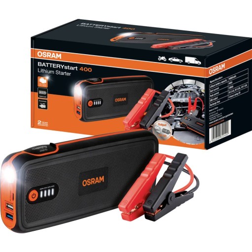 BOOSTER OSRAM OBSL400 STARTER POWERBANK 16800 МАч НЕМЕЦКИЙ