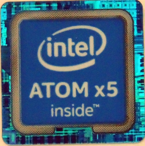 Наклейка INTEL ATOM x5 18х18мм [6]