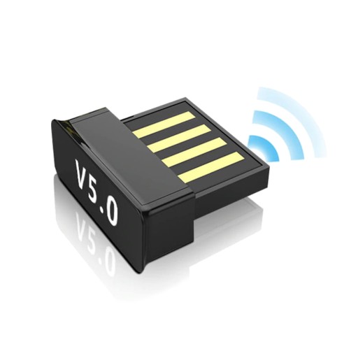 Mini Adapter Bluetooth 5.0 + EDR USB 2.0 20m odbiornik przejściówka BT