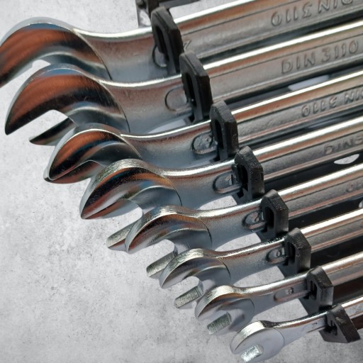 Zestaw kluczy płaskich 6-22 MM 8 szt klucz płaski