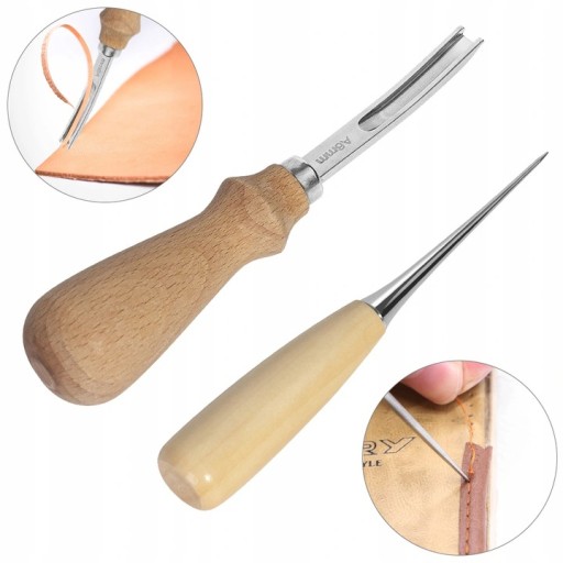 Narzędzie Do RĘKODZIEŁA Skórzane KIT x18