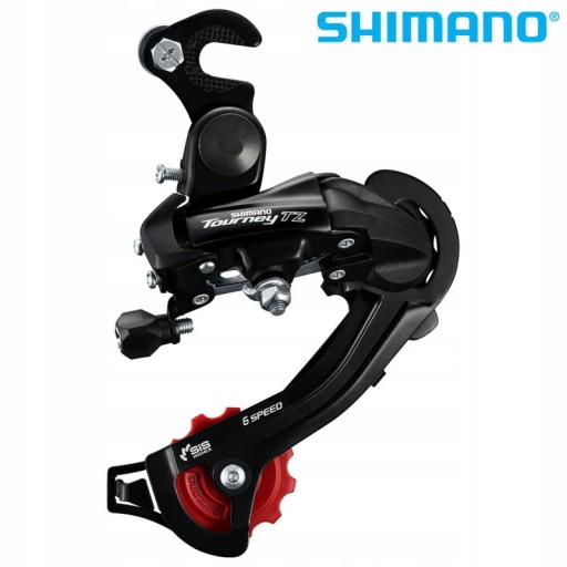 Shimano RD TZ-500 6-скоростной задний переключатель с крюком