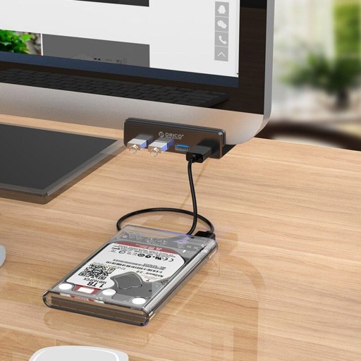 ORICO HUB 4x USB 3.0 5 Гбит/с, БЫСТРОЕ ПРИКРЫТИЕ