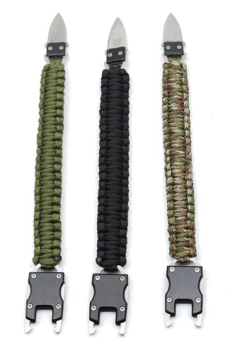 БРАСЛЕТ ПАРАКОРДНЫЙ НОЖ OUTDOOR SURVIVAL JL108