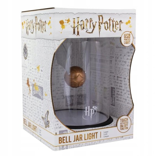 OFICJALNA LAMPKA HARRY POTTER ZŁOTY ZNICZ PALADONE