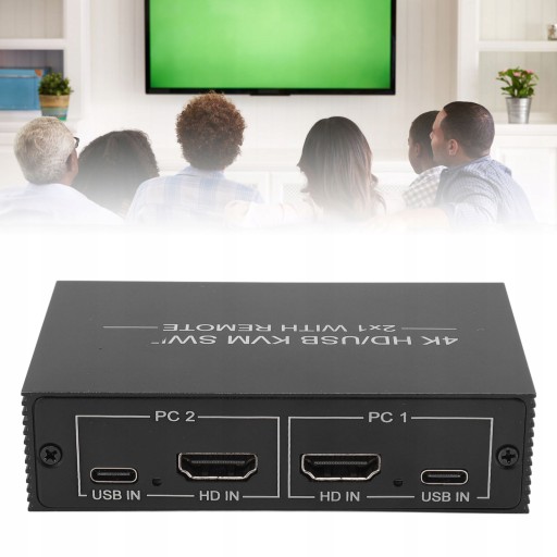 ПЕРЕКЛЮЧИТЕ KVM-ХАБ 2 НА 4 USB 3.0