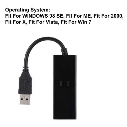 Внешний телефонный модем USB 56K с факсом