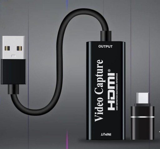Карта захвата видеозахвата HDMI, граббер, рекордер USB 3.0 C