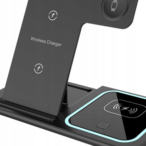 Подставка для беспроводного зарядного устройства 3in1 Qi Fast Charger