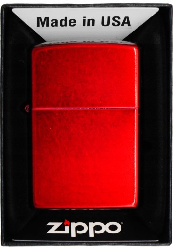 ЗАЖИГАЛКА ZIPPO CANDY APPLE RED MT LTR